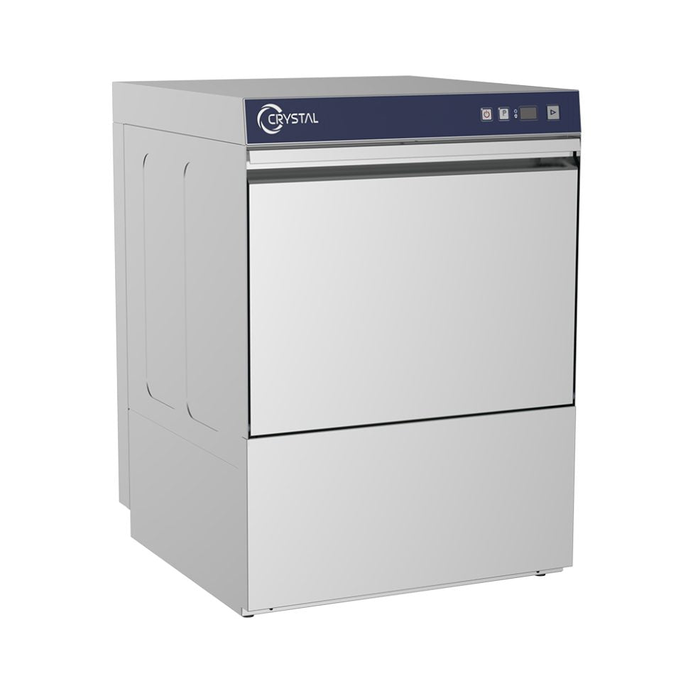 Digitale Gläserspülmaschine CRWD400 TPD – 400×400 mm, 3 Pumpen