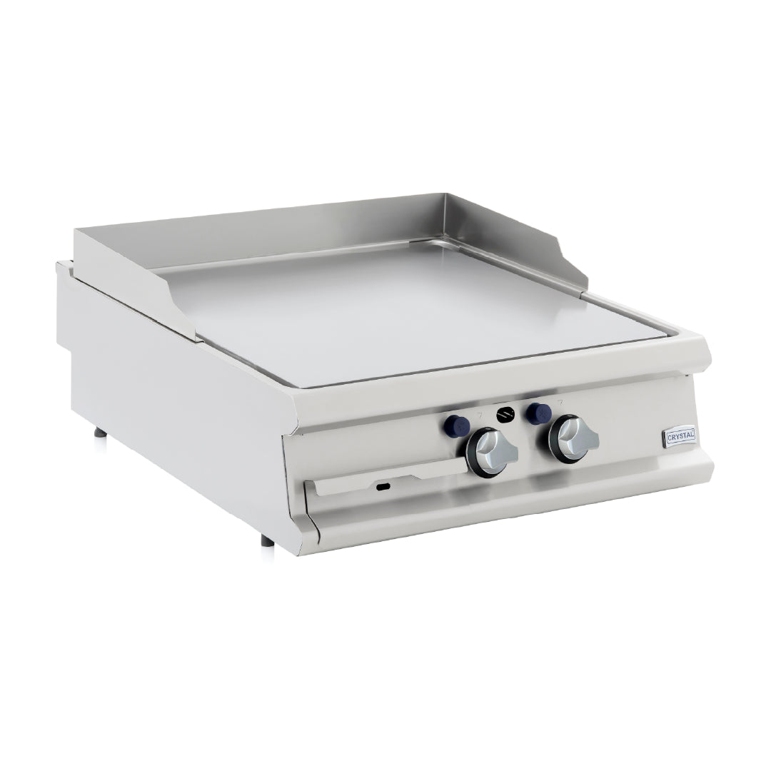 Gas-Grillplatte ½ glatt, ½ gerillt – PRO 900 Serie | P9GIP80_1/2