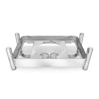 Chafing Dish PRESTIGE GN 1/1 – 9 L, Soft-Close Glasdeckel