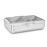 Chafing Dish PRESTIGE GN 1/1 – 9 L, Soft-Close Glasdeckel