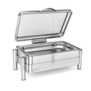 Chafing Dish PRESTIGE GN 1/1 – 9 L, Soft-Close Glasdeckel