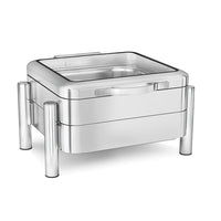 Chafing Dish PRESTIGE GN 2/3 – 7 L, Soft-Close Glasdeckel