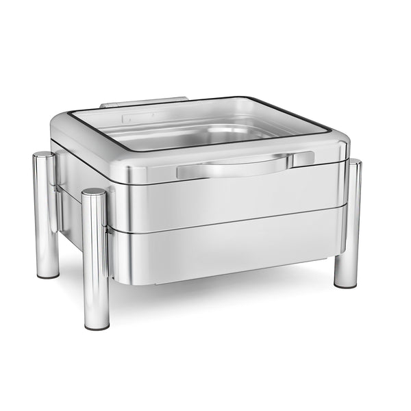 Chafing Dish PRESTIGE GN 2/3 – 7 L, Soft-Close Glasdeckel