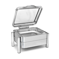 Chafing Dish PRESTIGE GN 2/3 – 7 L, Soft-Close Glasdeckel