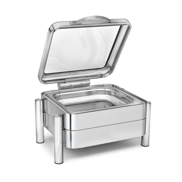 Chafing Dish PRESTIGE GN 2/3 – 7 L, Soft-Close Glasdeckel