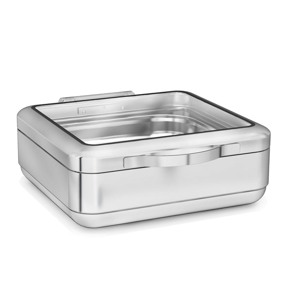 Chafing Dish PRESTIGE GN 2/3 – 7 L, Soft-Close Glasdeckel
