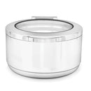 Chafing Dish PRESTIGE Rund Groß – 7 L, Soft-Close Glasdeckel