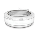 Chafing Dish PRESTIGE Rund – 6 L, Soft-Close Glasdeckel