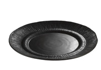 Teller flach Mantra Schwarz matt 40 cm