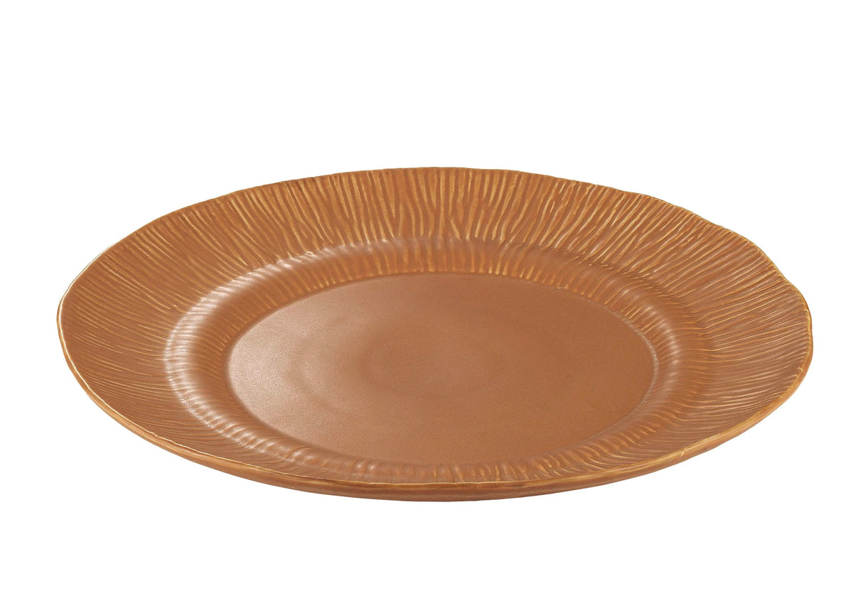 Teller flach Mantra Orange matt 36 cm