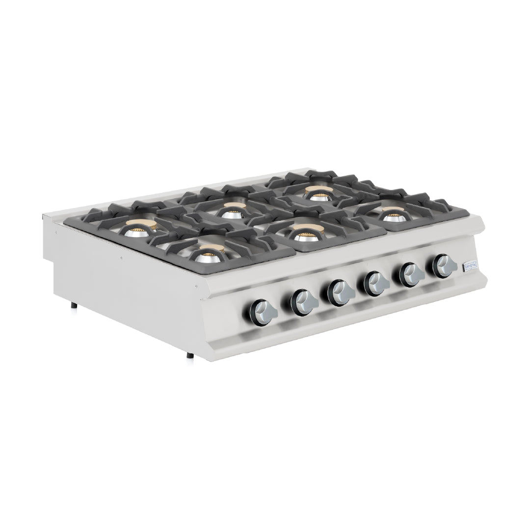 6-Brenner-Gasherd – PRO 900 Serie | P9GO120_6G