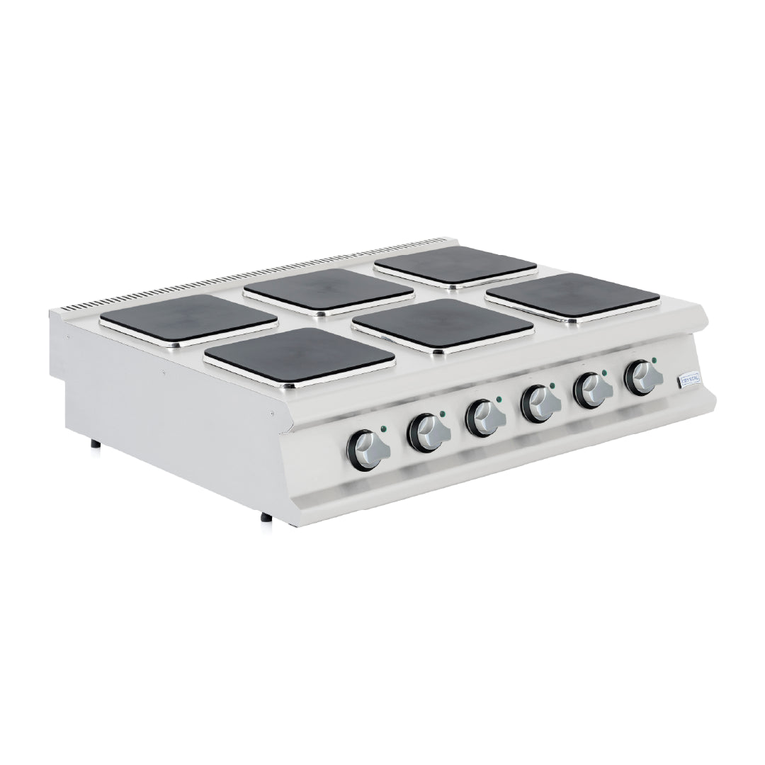 6-Platten-Elektroherd – PRO 900 Serie | P9EO120_6G