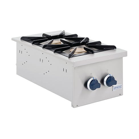 2-Brenner-Gasherd – Einbau-Serie | PAGO40_2G