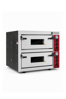 Vosco Doppelkammer-Pizzaofen VWG-8T – 8 Pizzen, 500 °C